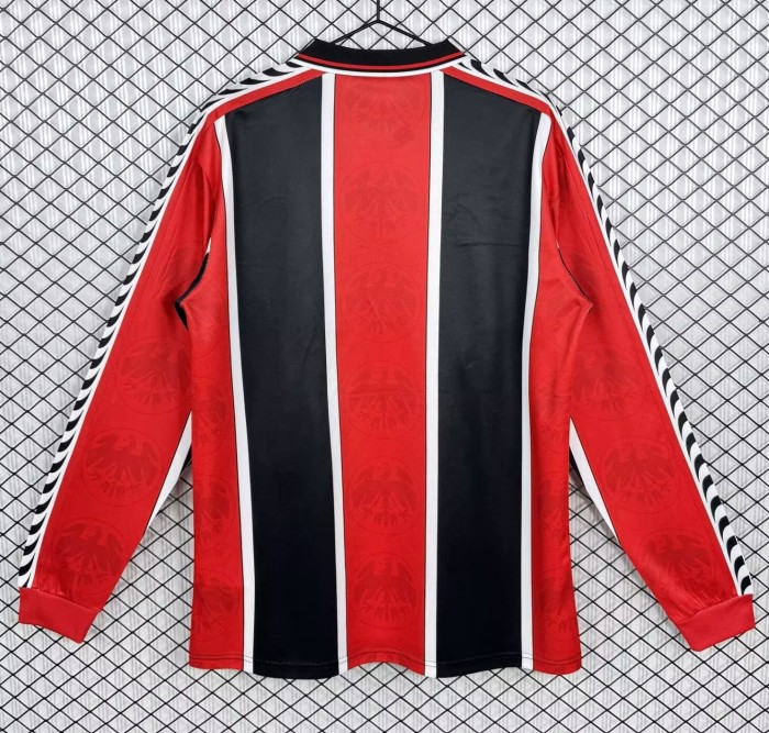 1996-1997 Frankfurt Home Long Sleeve Retro Soccer Jersey