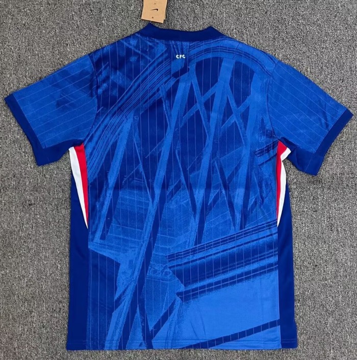 25-26 CHE Home Fans Soccer Jersey*带广告