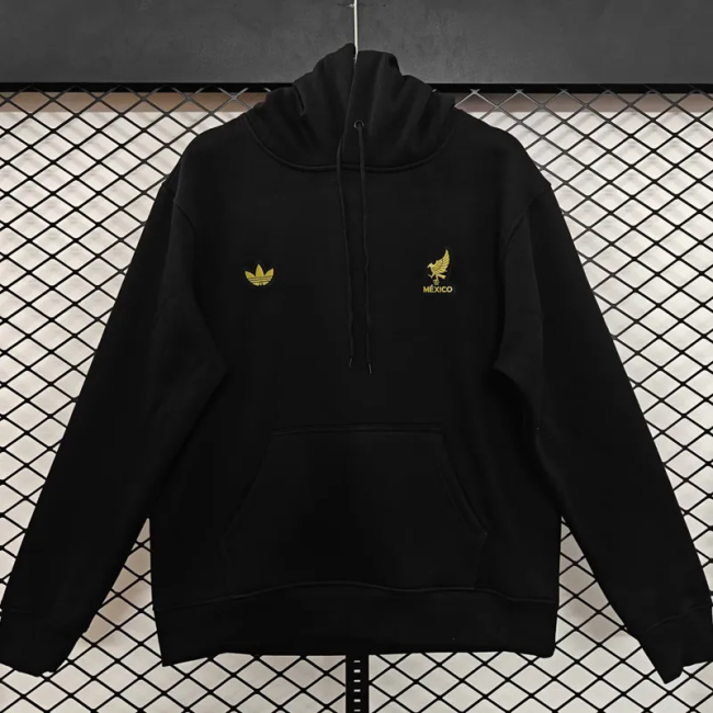 2026 Mexico Black Hoody 黑色(加绒)