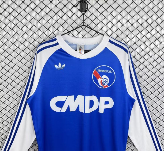 1978-1979 Strasbourg Long Sleeve Retro Soccer Jersey