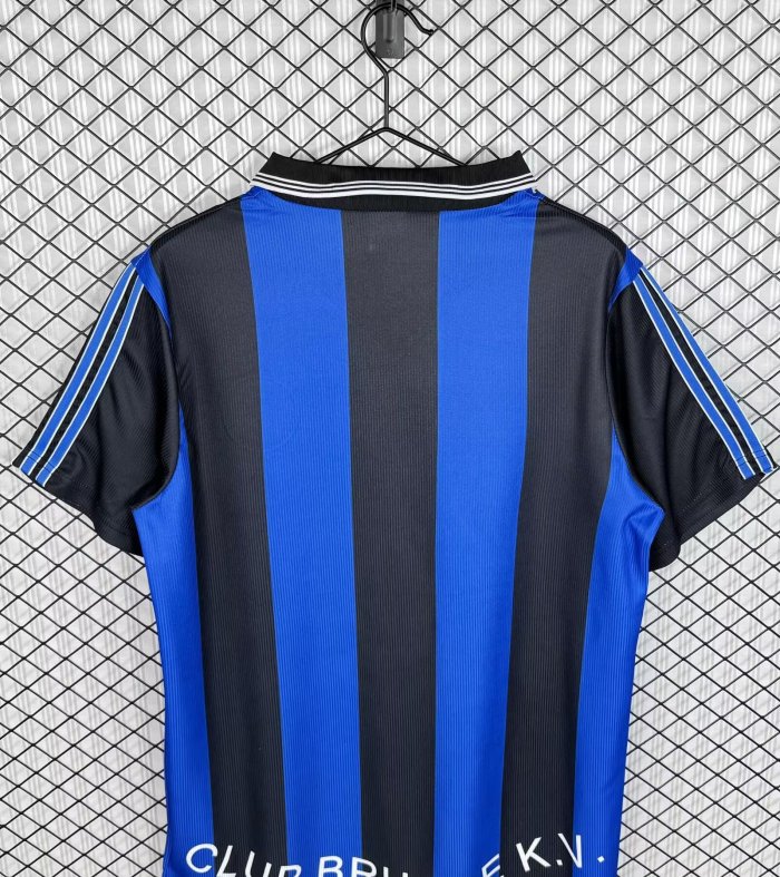 1998-1999 Club Brugge Home Retro Soccer Jersey