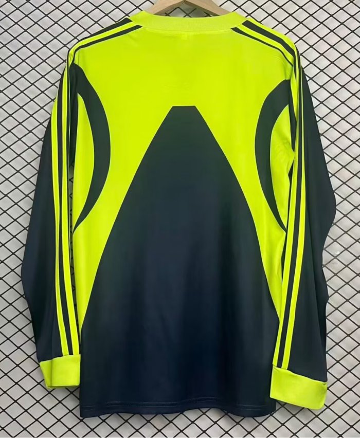 1999-2000 RMA Goalkeeper Long Sleeve Retro Soccer Jersey