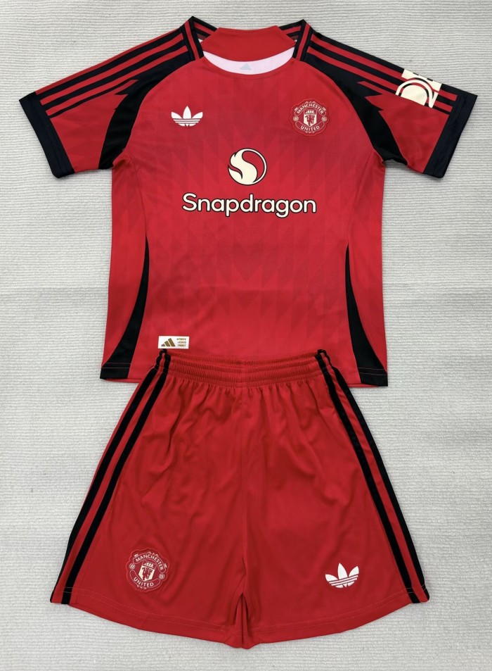 26-27 Man Utd Red Concept Version Kids Soccer Jersey