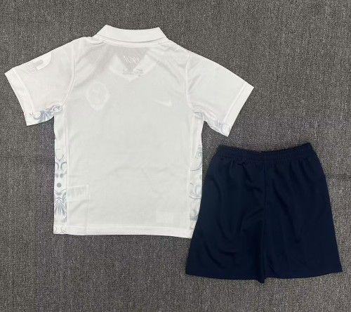 25-26 TOT White Commemorative Edition Kids Soccer Jersey