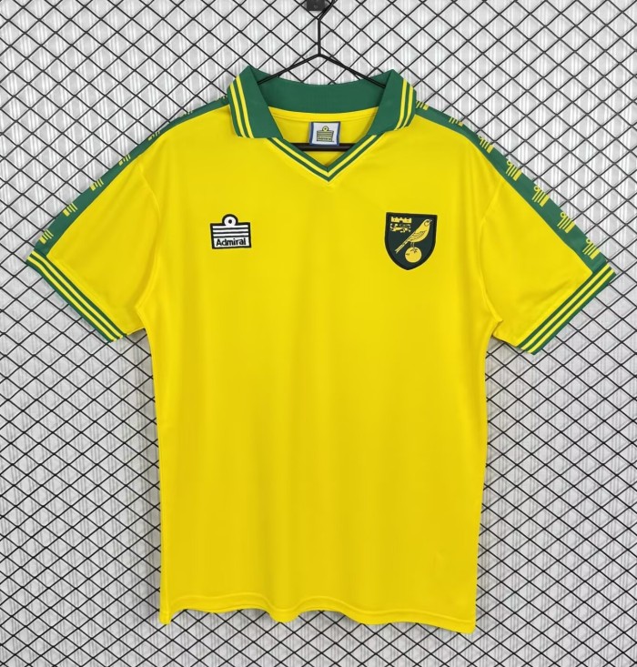 1976-1981 Norwich City Home Retro Soccer Jersey