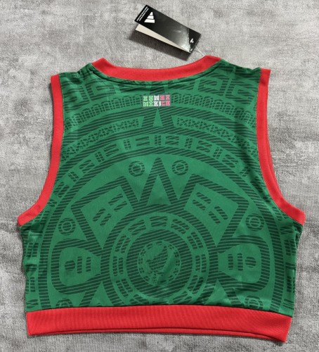 2026 Mexico Home Women Yoga Vest (女)