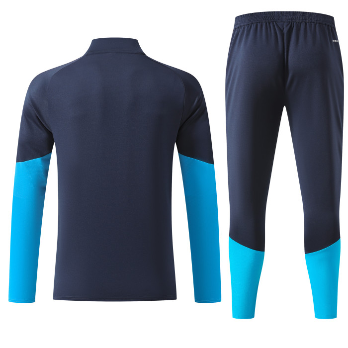 26-27 Spain High Quality Kids Half Pull Tracksuit