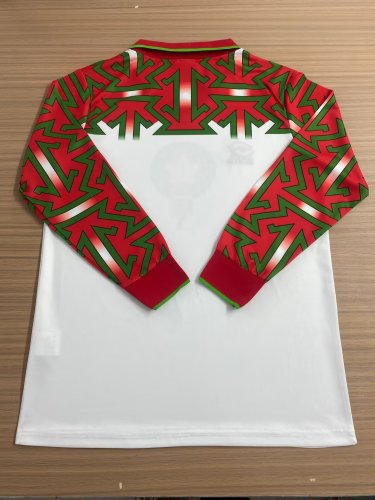1994-1995 Morocco Third Long Sleeve Retro Soccer Jersey