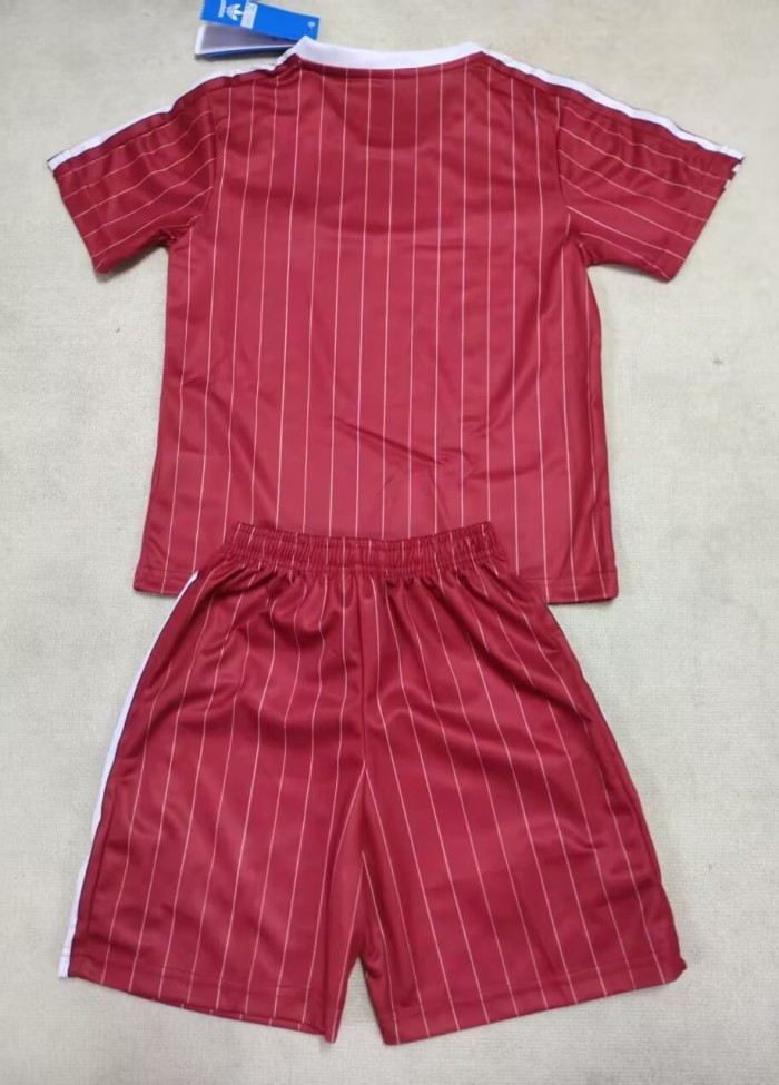 25-26 Man Utd Red Special Edition Kids Soccer Jersey