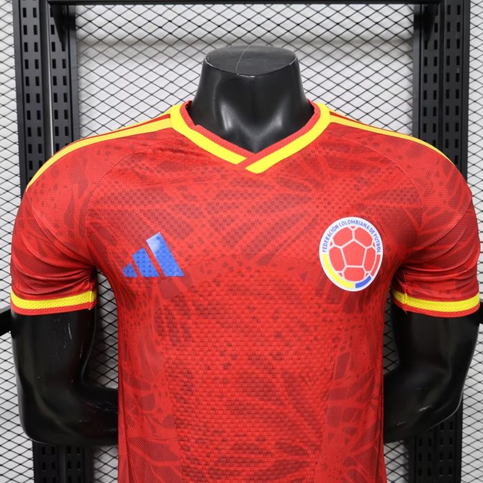 26-27 Colombia Red Special Edition Player Version Soccer Jersey