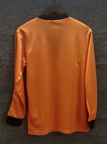 1980 Netherlands Long sleeves Retro Soccer Jersey