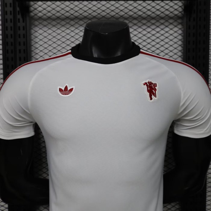26-27 Man Utd White Player Version Training shirts