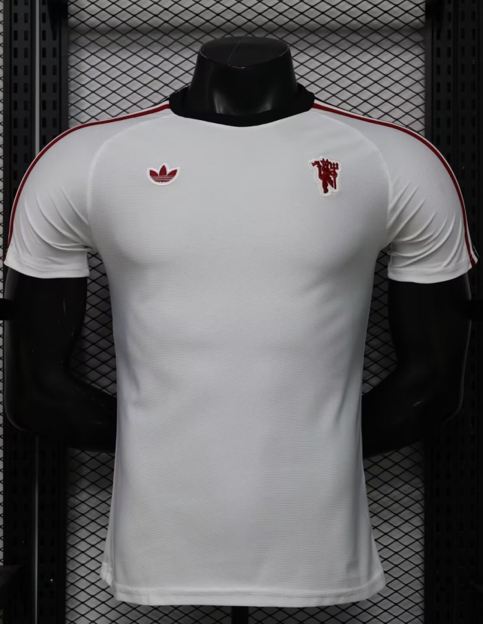 26-27 Man Utd White Player Version Training shirts