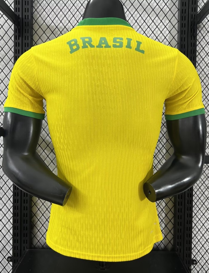 26-27 Brazil Yellow Special Edition Player Version Soccer Jersey