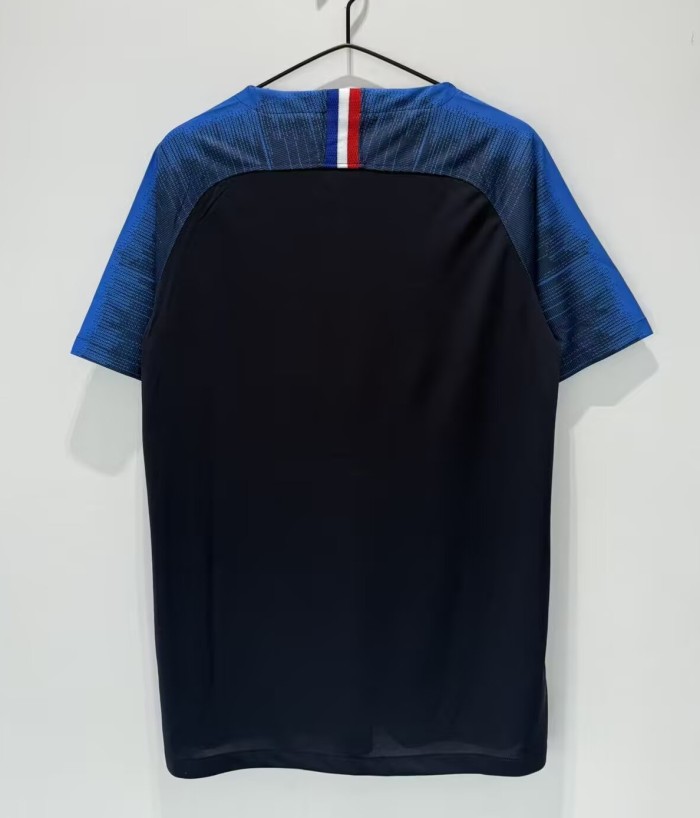 2018 France Home Retro Soccer Jersey