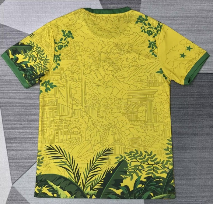26-27 Brazil Yellow Special Edition Fans Soccer Jersey