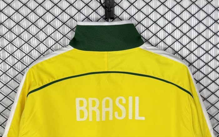 2010-2011 Brazil Retro Windbreaker