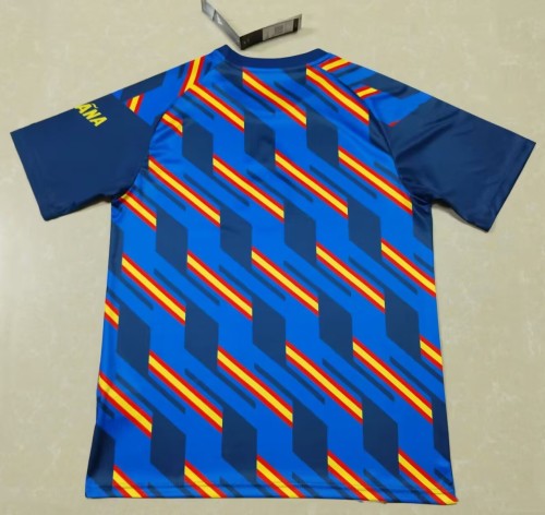 2026 Spain Blue Training shirts