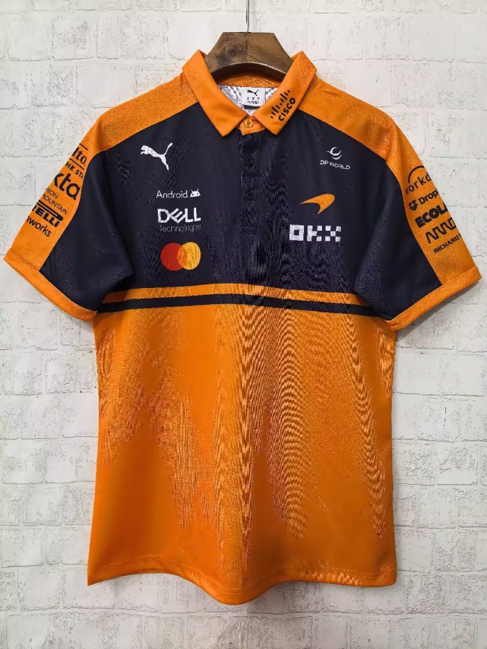 2026 F1 McLaren New Pattern Short Sleeve Racing Suit