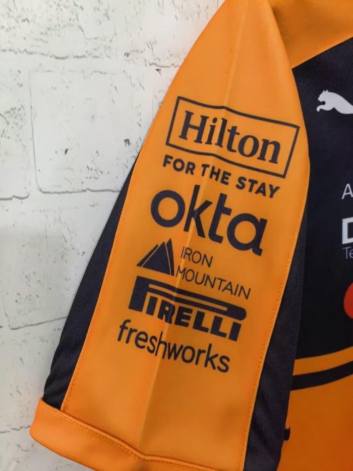 2026 F1 McLaren New Pattern Short Sleeve Racing Suit