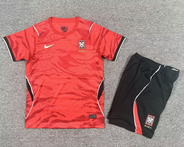 2026 Korea Home Kids Soccer Jersey