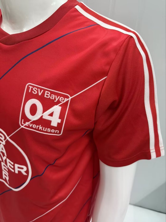 1987-1988 LeverKusen Home Retro Soccer Jersey