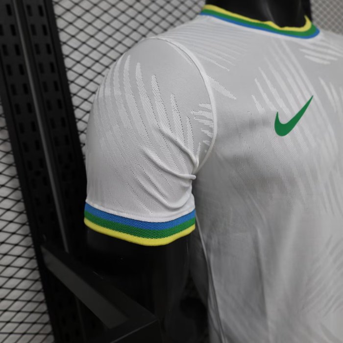 26-27 Brazil White Casual Edition Player Version Soccer Jersey