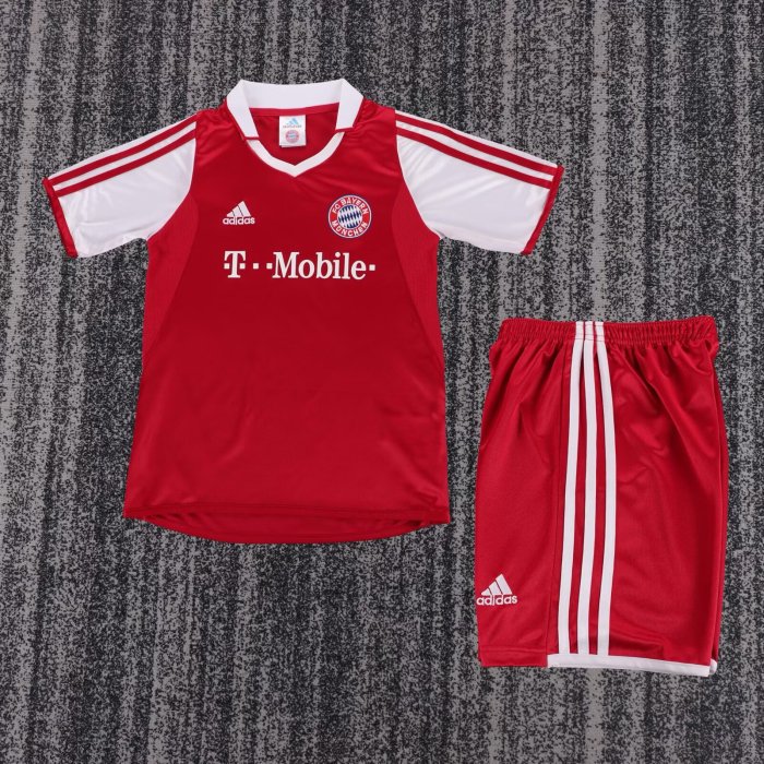 2003-2004 LIV Home Retro Kids Soccer Jersey