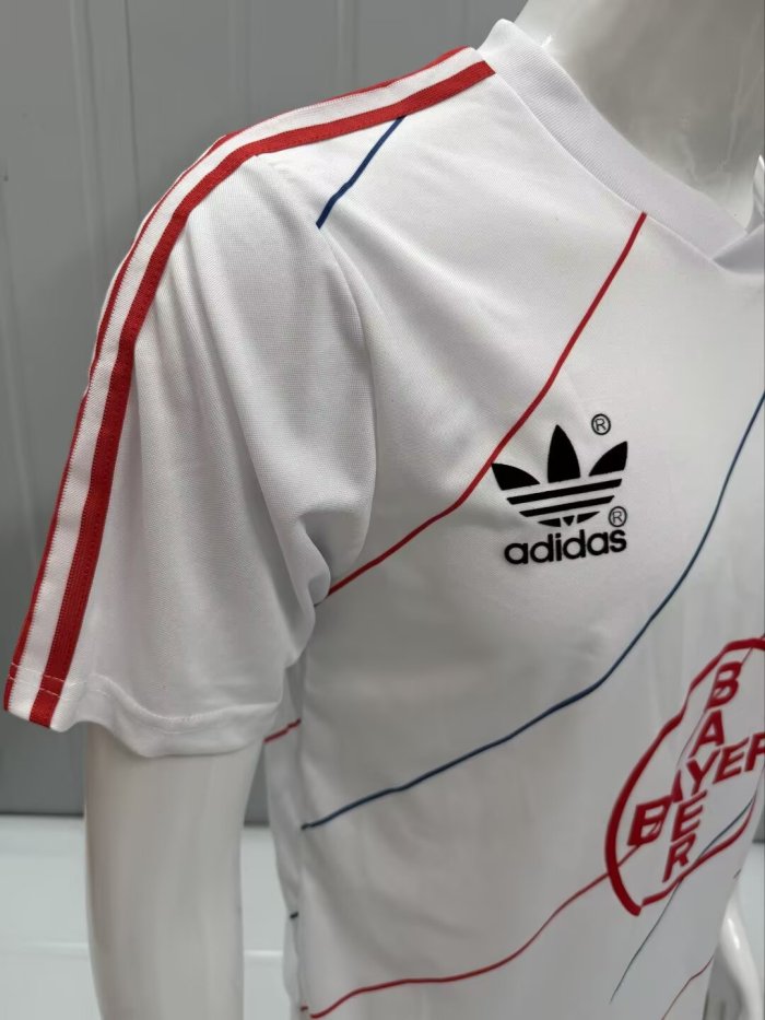 1987-1988 LeverKusen Away Retro Soccer Jersey