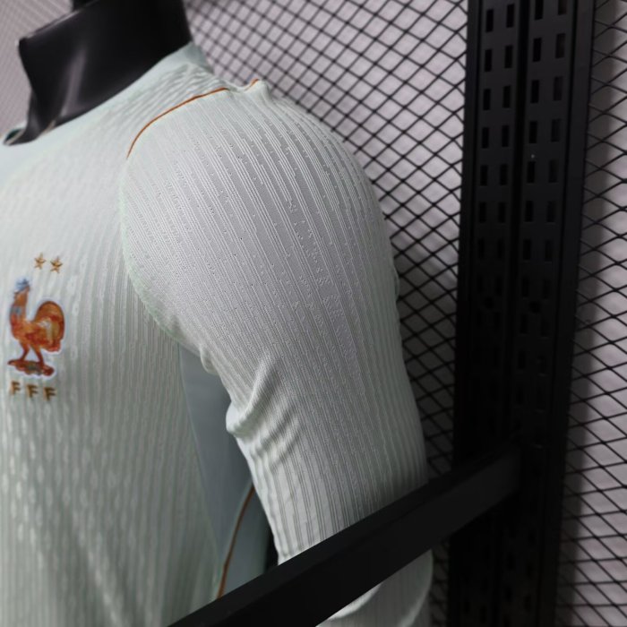 2026 World Cup France Away Long Sleeves Player Version Soccer Jersey*长袖球员