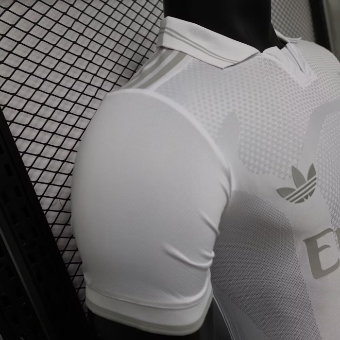 26-27 RMA White 125th Anniversary Edition Player Version Soccer Jersey