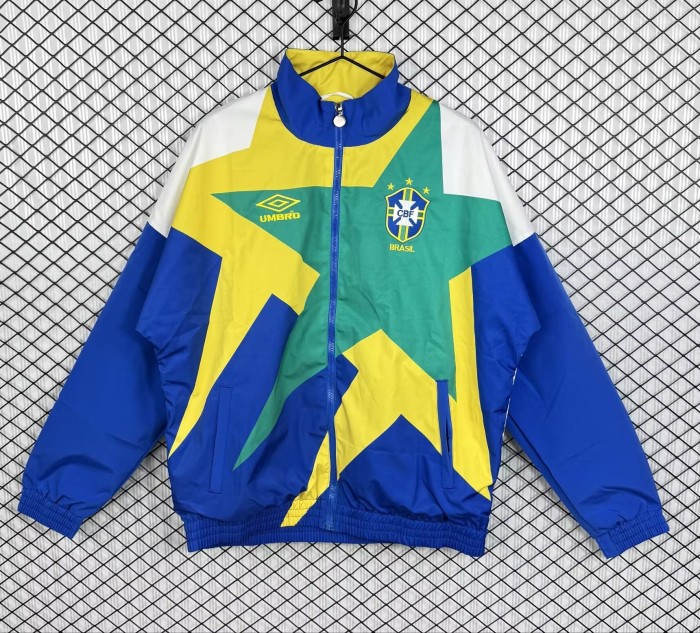 1993-1994 Brazil Retro Windbreaker