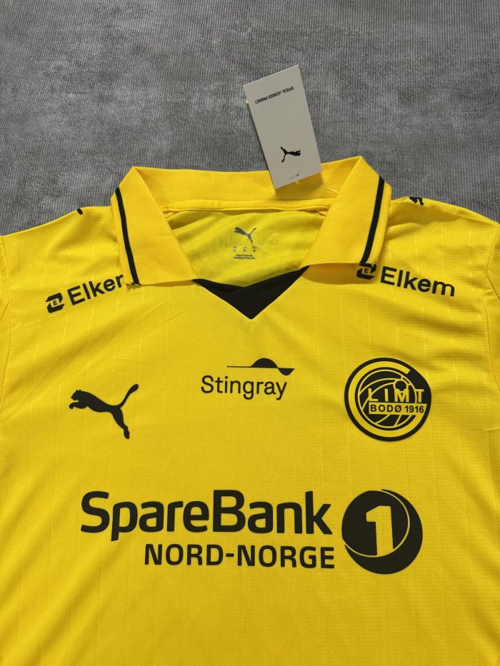 26-27 FK Bodø/Glimt Home Long sleeve Fans Soccer Jersey (长袖)