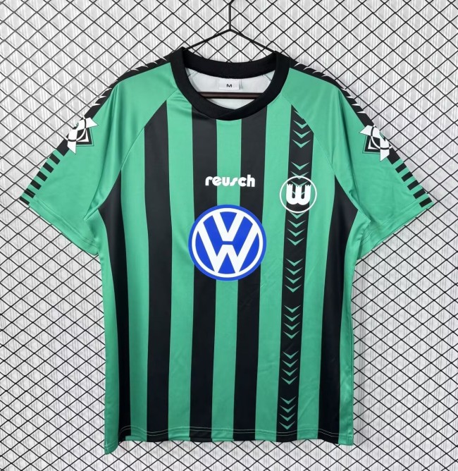 1994-1995 Wolfsburg Home Retro Soccer Jersey