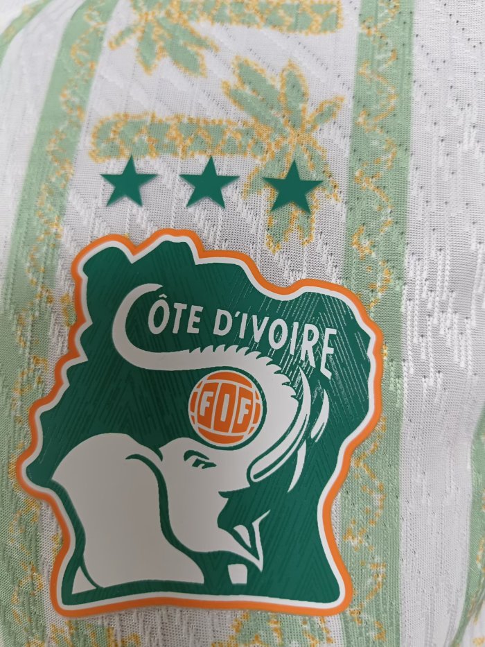 2026 Cote d'Ivoire Away Player Version Soccer Jersey