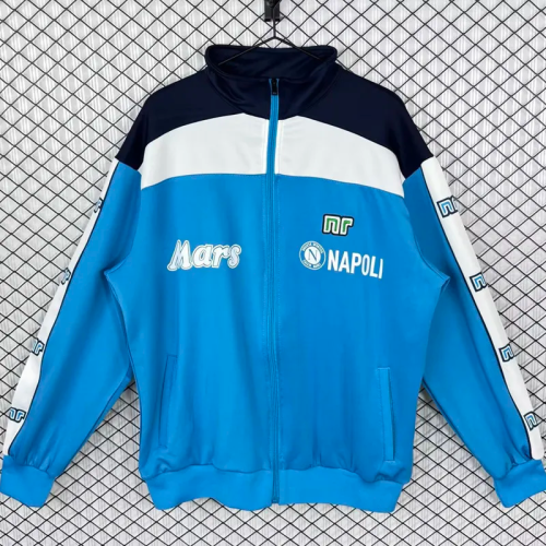 1989-1990 Napoli Blue Jacket #单夹克