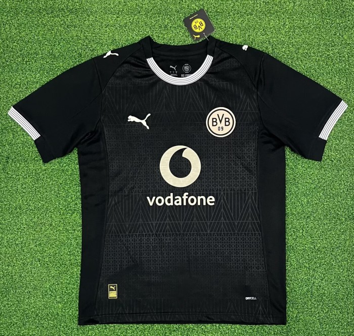 26-27 Dortmund Black Special Edition Fans Soccer Jersey