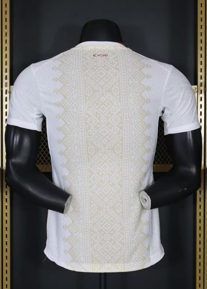 2026 World Cup Morocco Away Player Version Soccer Jersey