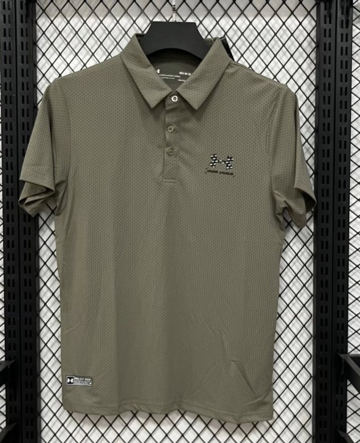 2026 UA Green High Quality Polo Short Sleeve