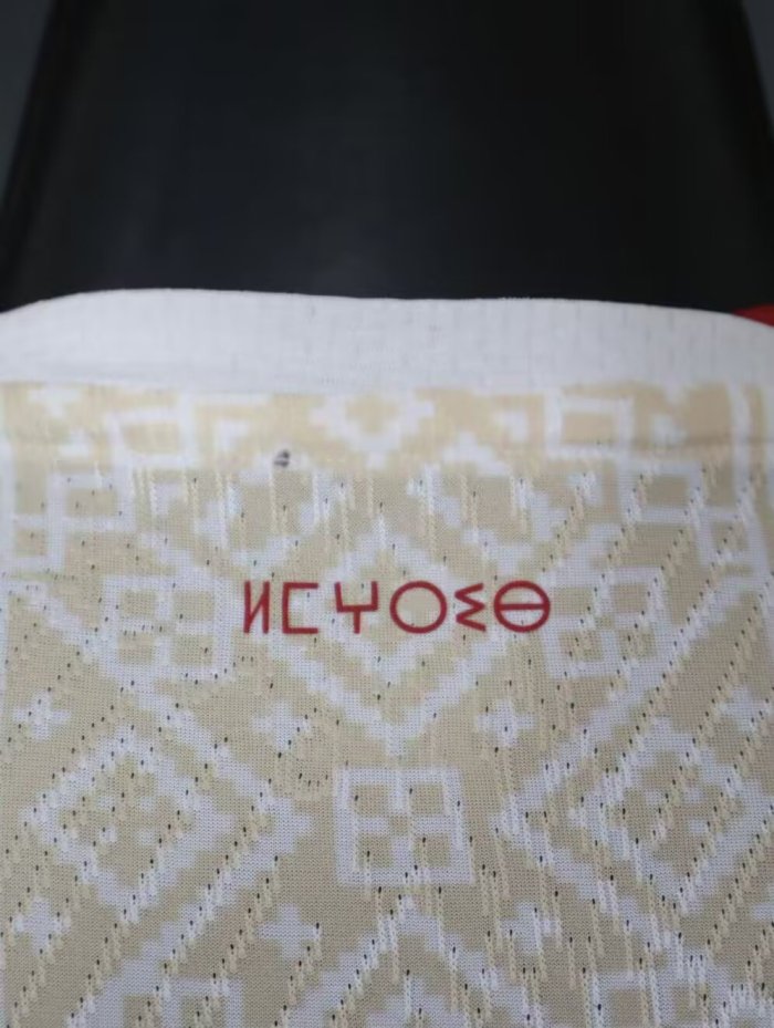 2026 World Cup Morocco Away Player Version Soccer Jersey