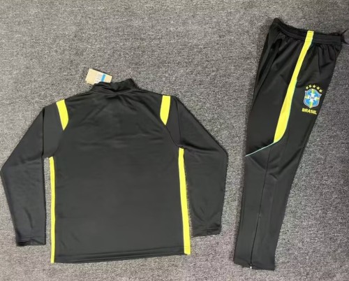 26-27 Brazil High Quality Half Pull Tracksuit