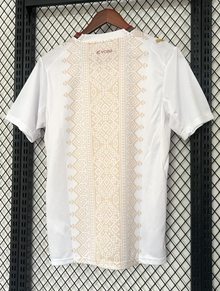 2026 World Cup Morocco Away Fans Soccer Jersey(With 2 Star)*两颗星
