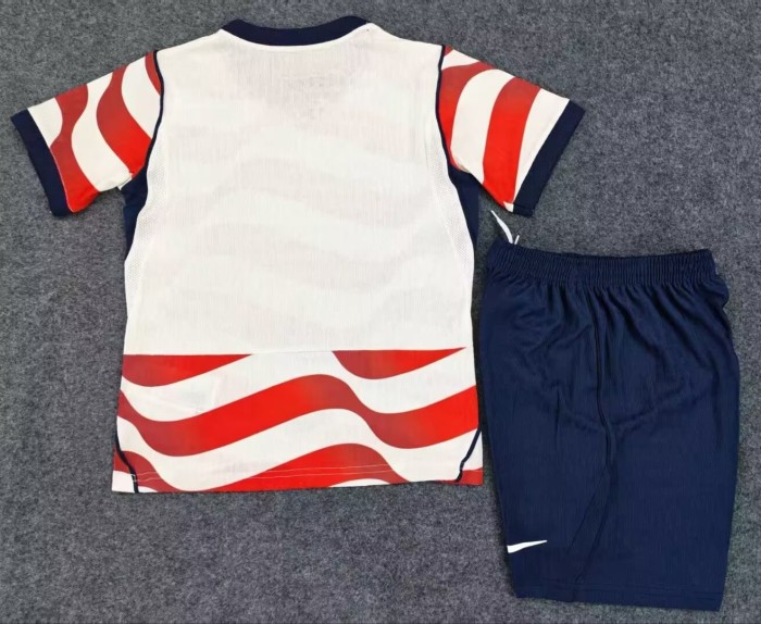 2026 USA Home Player Version Kids Soccer Jersey (球员童装)