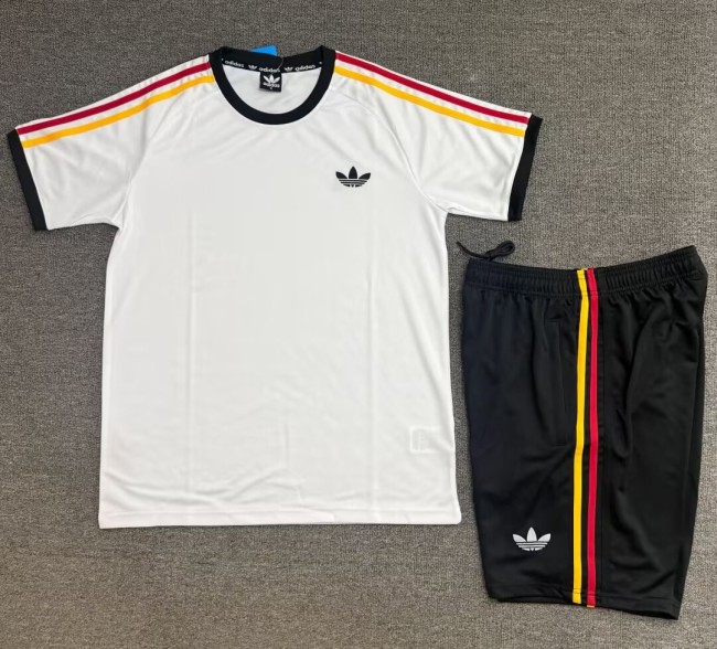2026 AD White Training Short Suit