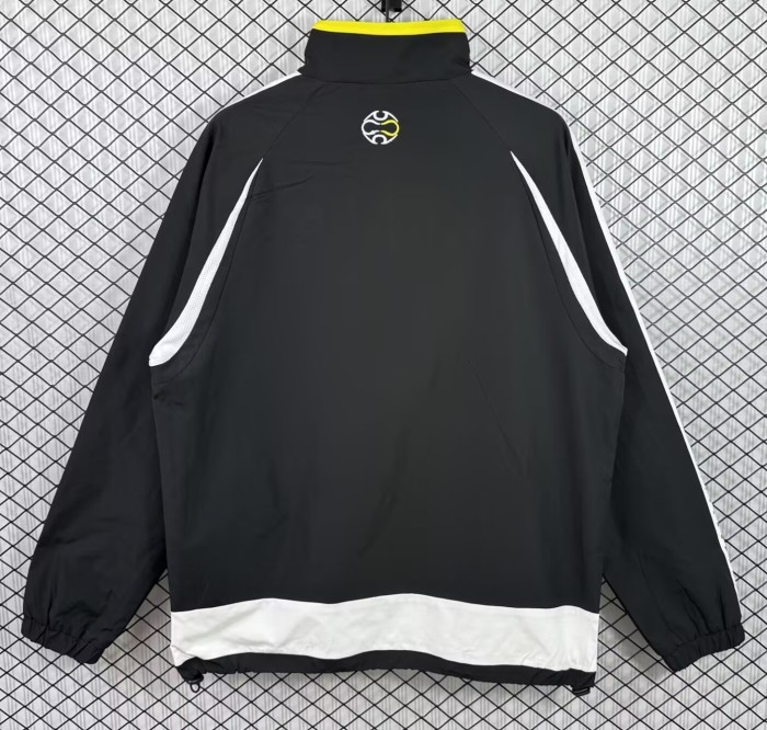 2006-2007 RMA Black Retro Windbreaker