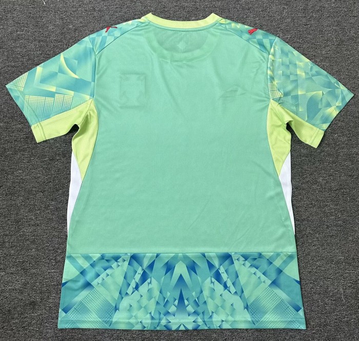 2026 Portugal Green GoalKeeper Fans Soccer Jersey