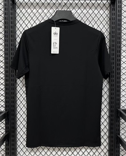 2026 Alo Black High Quality Casual T-Shirt
