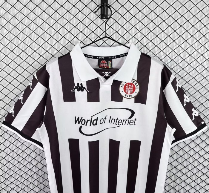 2000-2001 St. Pauli Home Retro Soccer Jersey