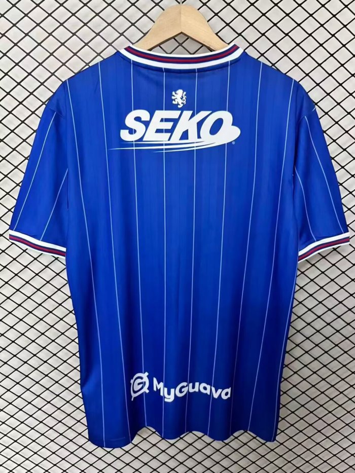 26-27 Rangers Home Fans Soccer Jersey