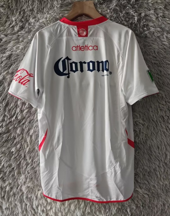 2008-2009 Toluca Away Retro Soccer Jersey